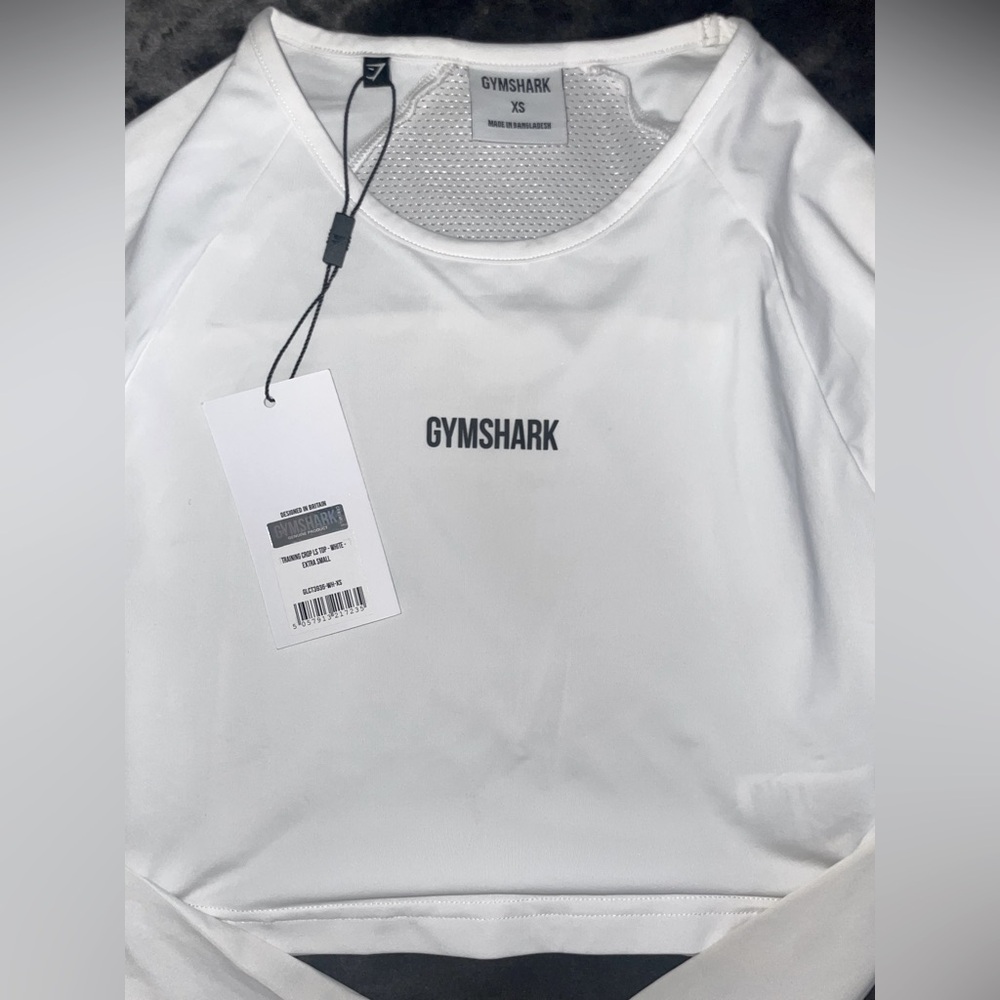 Gymshark Ls crop top long sleeve